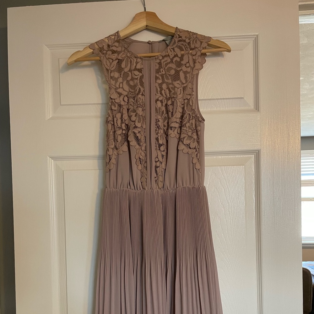 Lavender H&M lacy dress